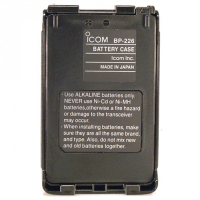 BP-226 Icom, handheld battery case 